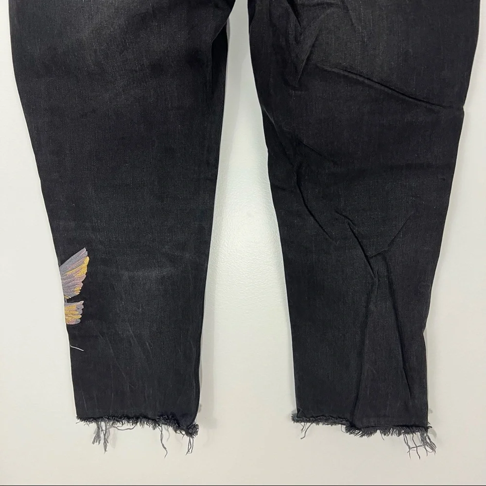All Saints Birds Cropped Boy Jeans 26
